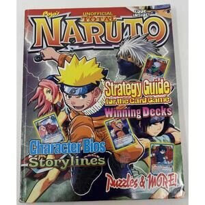 Pojo's Unofficial Total Naruto Book Strategy Guide Card Game Puzzles